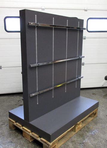 Display, Gondola, Rek, Stelling, B120 x D80 x H140 cm,, Gebruikt