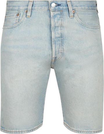 Levi’s 501 Denim Short Lichtblauw maat 38 Heren, Verzenden, Nieuw, Levi's