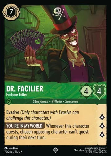 [79/204][S2] - DR. FACILIER - Fortune Teller ENG FOIL [M/NM], Verzenden, Nieuw