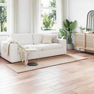 vidaXL Antislip vloerkleed van imitatie konijnenbont OLITE, Verzenden, Nieuw