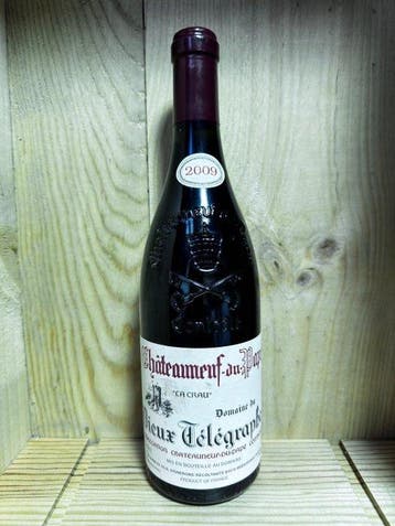2009 Châteauneuf du Pape, Vieux Télégraphe, La Crau -, Nieuw