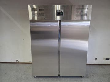 SARO TORE GN 1400 TN - RVS 2-Deurs Koelkast – 1476 Liter –, Witgoed en Apparatuur, Gebruikt