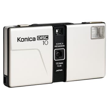 Konica Disc 10 Compact Disc-Filmcamera (In doos), Verzenden, Zo goed als nieuw