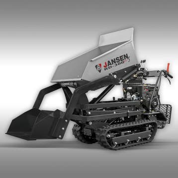 Jansen RD-300proS, rupsdumper, zelflaad functie, zelflader, Ophalen of Verzenden, Voertuig of Aanhanger