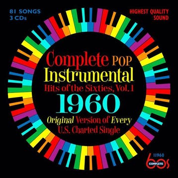 cd - Various - Complete Pop Instrumental Hits Of The Sixt..., Verzenden, Zo goed als nieuw