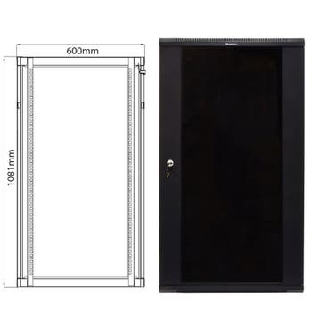 Adastra RC22U600 19 Inch Rackkast 22U 600 Mm Diep Met, Verzenden, Nieuw, Overige merken