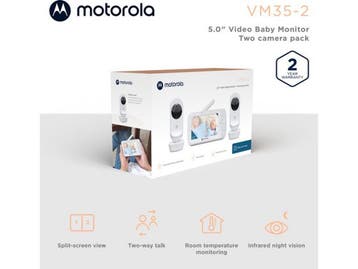 Motorola VM35-2 - Babyfoon - 5-Inch Gesplitst Scherm 2, Verzenden, Nieuw