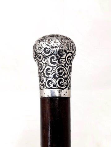 Wandelstok - .925 zilver - Londen 1920