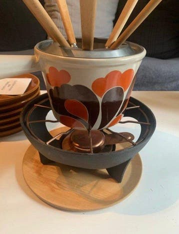 Le Creuset - Tafelservies voor 6 (19) - Fondue-set Le