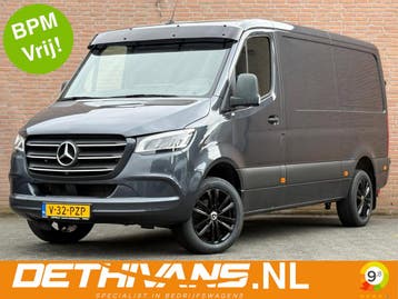 Zakelijke Lease |  Mercedes-Benz Sprinter 319CDI 3.0V6 L2H1, Automaat, Gebruikt, Zwart, Diesel