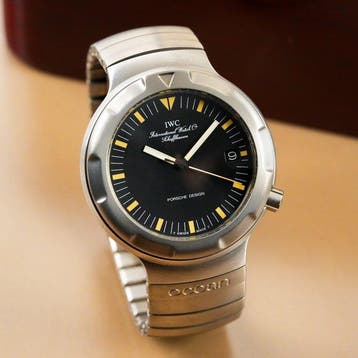 IWC - Porsche Design Ocean 2000 Tritium Dial Titanium Case -