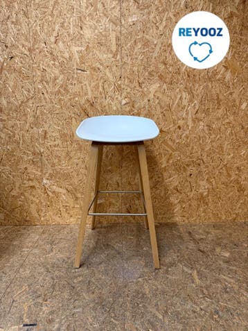 Designkruk Hay About a Stool AAS32 - 75cm - wit - reuse, Nieuw in verpakking