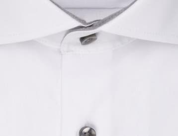 2dekans | Seidensticker Spread Kent Business Shirt Heren -, Ophalen of Verzenden, Zo goed als nieuw, Wit, Seidensticker