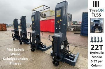TyreON Mobiele Hefkolommen Hefbrug Vrachtwagen 400V kabels, Met garantie (alle)