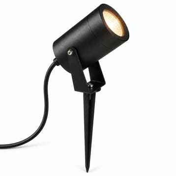 Prikspot | SPIKE | GU10 | IP65 | Zwart | Rond, Ophalen of Verzenden, Nieuw, Spots