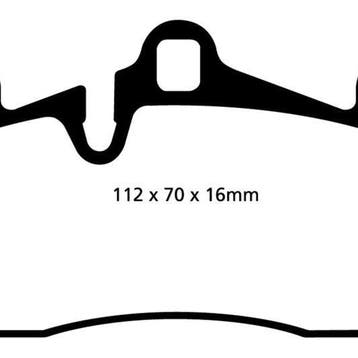 EBC 04-07 Porsche Cayenne 3.2 Redstuff Rear Brake Pads, Ophalen of Verzenden, Nieuw