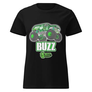 Buzz (Monster Truck) - T-Shirt (Women), Maat 38/40 (M), Verzenden, Zwart, Nieuw