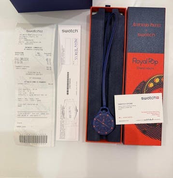Swatch Royal Pop - AUDEMARS PIGUET X SWATCH- ROYAL POP-, Nieuw