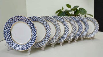 Lomonosov Imperial Porcelain Factory - Bord (8) - Porselein