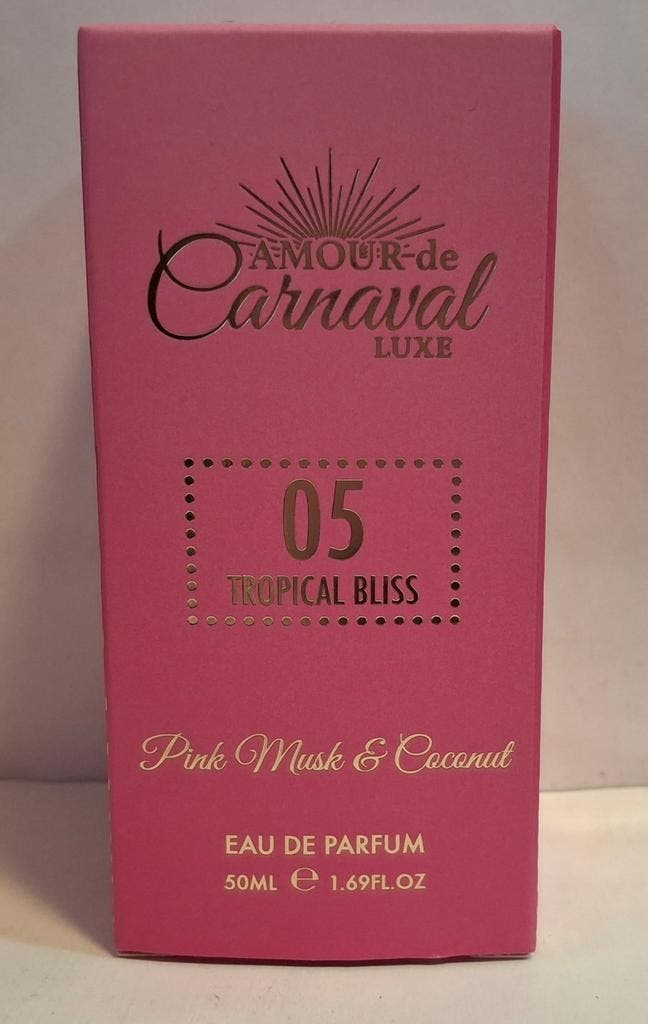 Amour de Carnaval 05 Eau de Parfum Tropical Bliss - 50 ml, Sieraden, Tassen en Uiterlijk, Uiterlijk | Parfum, Nieuw, Verzenden