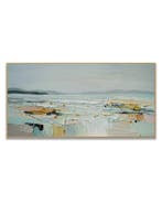 StefanoArt - Hazy Coastal Morning, Antiek en Kunst, Kunst | Schilderijen | Modern