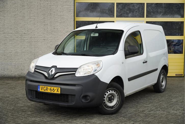 Renault Kangoo  | Financial Lease voor 128 p/mnd, Auto's, Renault, Dealer onderhouden, Lease, Zwart, Handgeschakeld, Overige carrosserieën