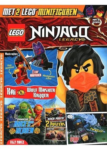 LEGO Ninjago Magazine - 02 2025 Legacy, Verzenden, Nieuw, Sport en Vrije tijd