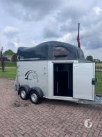 Prachtige vol-alu Cheval 2-paards uit 2022!, Ophalen, Zo goed als nieuw, Aluminium, 2-paards trailer
