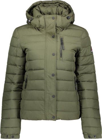 Superdry Classic Fuji Padded Jacket Dames Puffer - Maat M, Kleding | Dames, Jassen | Winter, Verzenden, Nieuw