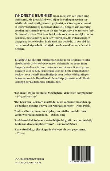 Andreas Burnier, metselaar van de wereld 9789045047119, Verzenden, Gelezen, Elisabeth Lockhorn