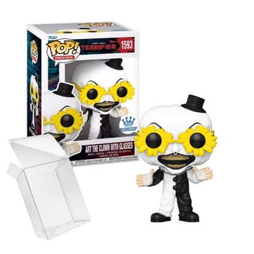 Funko Pop  Terrifier  Art the Clown with Glasses 1593 Funko, Verzamelen, Poppetjes en Figuurtjes, Verzenden, Nieuw