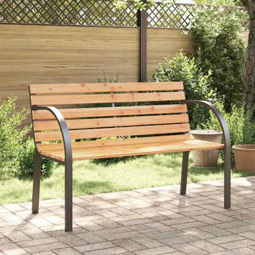 vidaXL Kindertuinbank 81 cm Chinees vurenhout, Verzenden, Nieuw, Hout