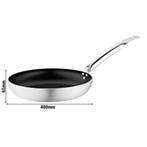 GGM Gastro | Koekenpan - aluminium - Ø 400mm - hoogte: 65mm, Verzenden, Nieuw
