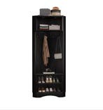 Moderne Garderobeset – Houten Halgarderobe 4 Haken 53×53×180, Huis en Inrichting, Kasten | Kledingkasten, Verzenden, Nieuw