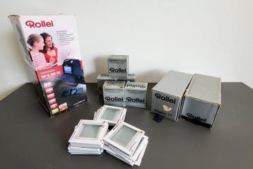 Rollei DF-S 190 SE DiaFilmScanner + Middenformaat Magazijnen, Nieuw