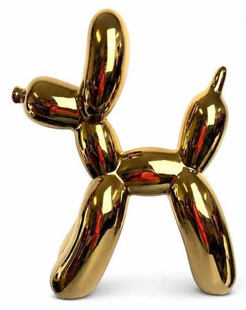 Daluxe Art - 1999 • Gold Balloondog XL