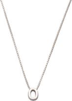 Joy de la Luz JOY Initial Silver Ketting JSI-O (Letter O), Verzenden, Nieuw