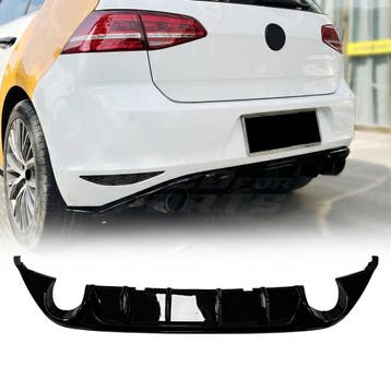 Diffuser Voor Volkswagen Golf 7 (Hatchback) Standard & GTD &, Ophalen of Verzenden, Nieuw