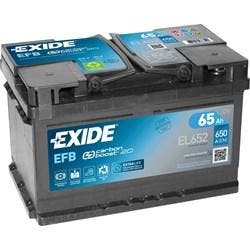 Exide Start Stop EFB accu 12V 65Ah 278x175x175, Auto-onderdelen, Accu's en Toebehoren, Verzenden, Nieuw