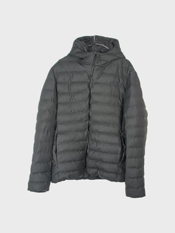 RAINS Puffer Jacket Heren maat M Zwart Vintage, Maat 48/50 (M), Zwart, RAINS, Ophalen of Verzenden