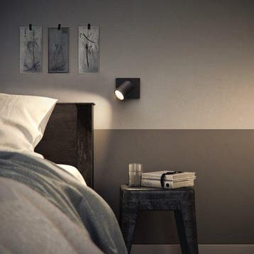 Philips Runner opbouwspot - 1-lichts - zwart tweede kans, Verzenden, Nieuw
