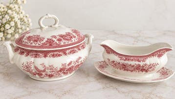 Villeroy & Boch - 1 Soupière avec couvercle et 1 Saucière -