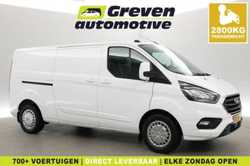 Ford Transit Custom 2.0 TDCI L2H1  2800KG Trekgew.  Trekhaak, Wit, Nieuw, Ford, Te koop