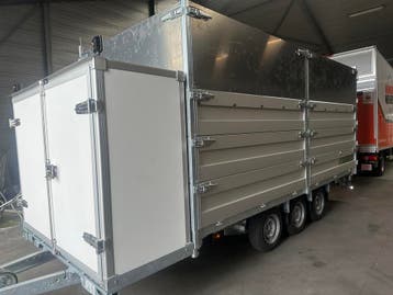 Speciaalbouw kippers Tridem met opbergkast in chassis, Ophalen, Nieuw