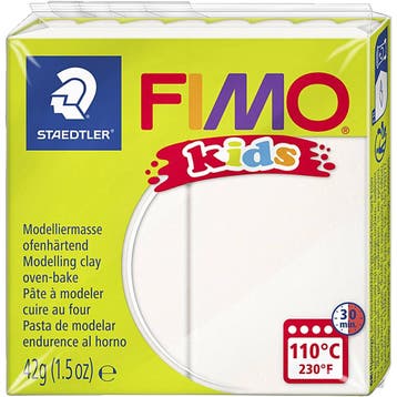 FIMO® Kids Boetseerklei, wit, 42 gr/ 1 doos, Nieuw