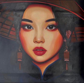 TA Duy Tung - Silence d’un songe impérial 120 120 cm - No