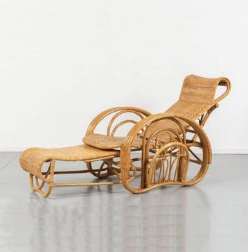 Manifattura Italiana - Fauteuil - Malacca-riet, bamboe,
