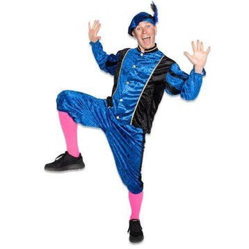 Pietenpak blauw, Verzenden, Nieuw, Feestartikel
