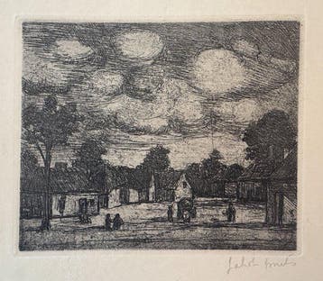 Jakob Smits (1855–1928) - Dorpsgezicht