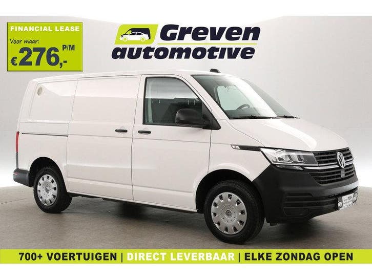 Volkswagen Transporter T6.1 2.0 TDI L1H1 | Airco | Camera, Auto's, Bestelauto's, Handgeschakeld, Diesel, Wit, Volkswagen